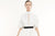 LOOK 14 - ROBE  COROLLE  EN ORGANZA  SOIE