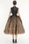 LOOK 19  - ROBE CRINOLINE EN CUIR  & DENTELLES EFFET "MARIE-ANTOINETTE"